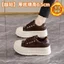 Giày đế xốp đế dày siêu nhẹ mùa đông nhẹ Giày bốt tuyết Cotton ấm áp