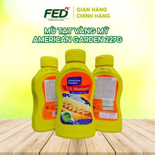 Mù tạt Vàng Mỹ American Garden - Sốt mù tạt , cay nhẹ - FED