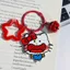 Dễ Thương Pixel Phong Cách Ngộ nghĩnh Mắt Lớn KT Mèo Móc Khóa Đậu Học Sinh Túi Mặt Dây Chuyền Bút Chì Mặt Dây Chuyền Bạn Gái Quà Tặng 6.22
