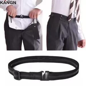 KANGN Chống Nhăn, Dây Thắt Lưng Nylon Chống Trơn Trượt, Áo Sơ Mi Công Sở Co Giãn Thời Trang Giữ Đai Tốt Nhất