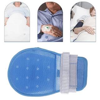 TMOY 1 Chiếc Găng Tay Hạn Chế Y Tế Có Thể Tháo Rời Giường Bệnh Nhân Chống Rơi Tay Ràng Buộc Bảo Vệ Người Cao Tuổi Chống Trầy Xước Găng Tay Cố Định TMOY