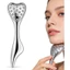 Thép không gỉ Gua Sha & Con lăn mặt 4 trong 1 Con lăn mặt dành cho chuyên gia thẩm mỹ Quà tặng Dụng cụ chăm sóc da cho nếp nhăn bọng mắt