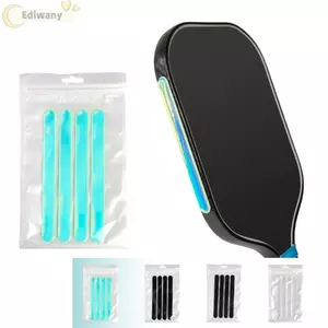 EDIWANY 4 Băng trọng lượng mái chèo Pickleball, Nhãn dán cân bằng mái chèo chống mài mòn tăng cường sức mạnh, Huấn luyện bảo vệ mái chèo xoay được đảm bảo chắc chắn đa năng