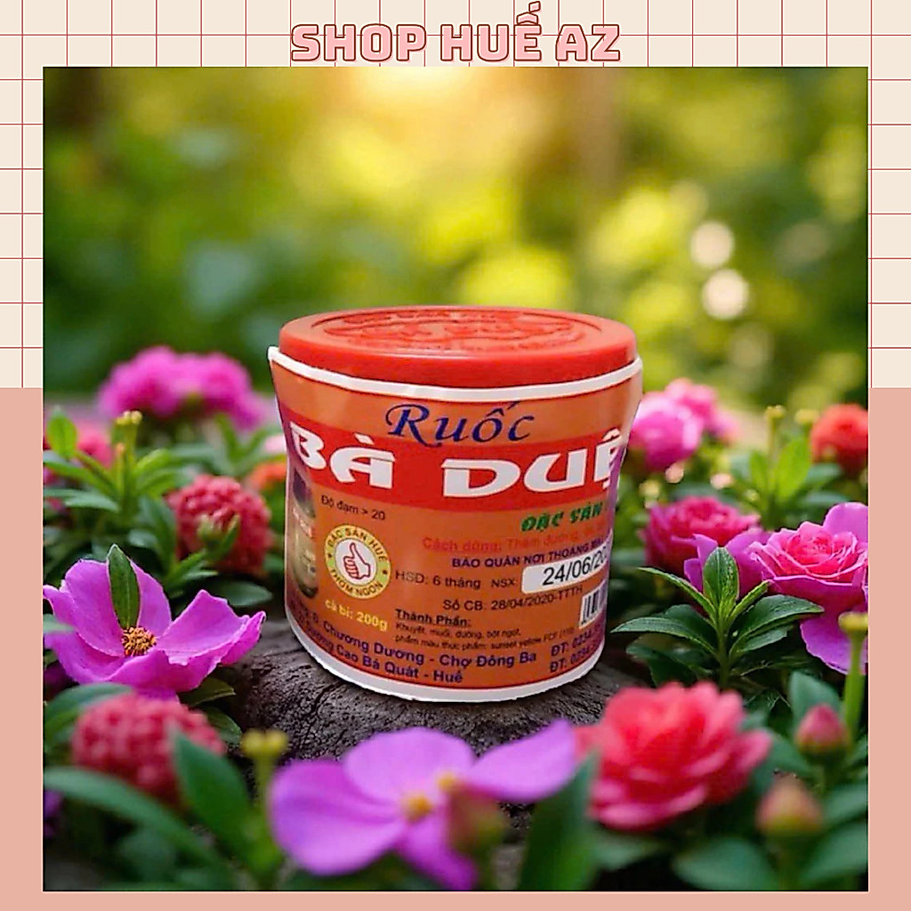 Mắm ruốc Bà Duệ nhỏ 200g 💕 Đặc sản Huế 💕