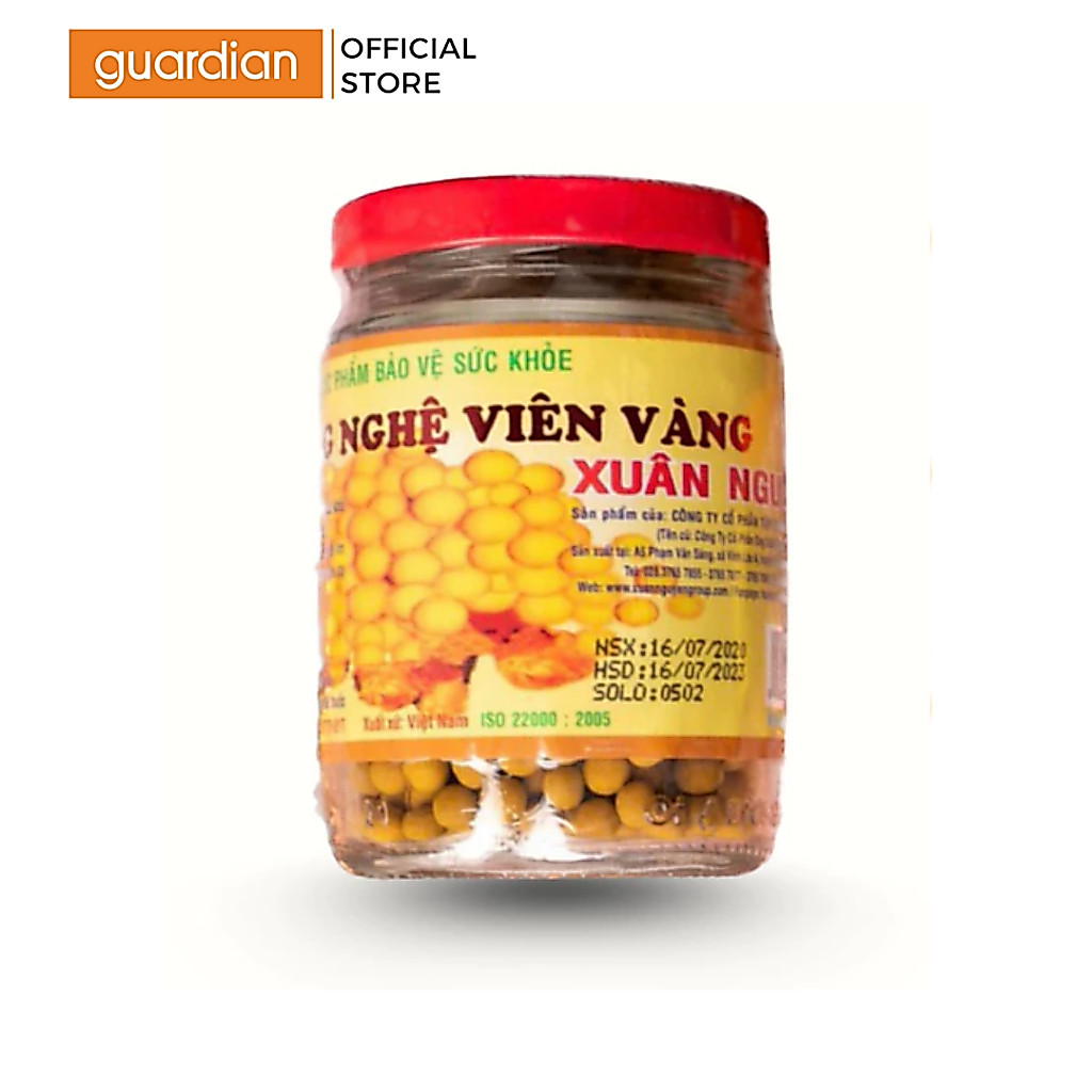 Mật Ong Nghệ Viên Vàng Xuân Nguyên 100gr
