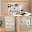 MAKY Kệ Treo Tường Màn Hình DIY Pegboard Kit Lỗ Ban Cho Tấm Tường Trang Trí Nhà Treo Kệ Trang Trí VN