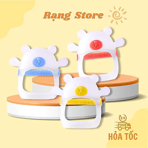 Gặm nướu cho bé, gặm nướu sillicon chống cắn hình con gấu Nemby