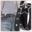 JRP Pentagram Mắt Đinh Tán Đai Goth Phong Cách Đôi Pin Bule Nam / Nữ Thời Trang Phong Cách Punk Pu Da Dây Thắt Lưng Cho Quần Jean Y2KBelt JRP