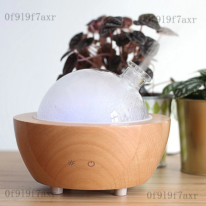 Máy tạo ẩm Máy tạo độ ẩm bằng gỗ sồi sáng tạo, máy khuếch tán tinh dầu, đèn thơm cắm điện, máy phun hương, máy tạo mùi h