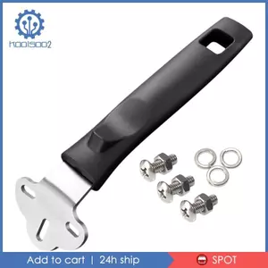 Tay cầm nồi có ốc vít M6x14mm, 16cm, Chống trượt, Chống bỏng, Tay cầm chảo đa năng cho chảo Woks Chảo Skillets Nồi