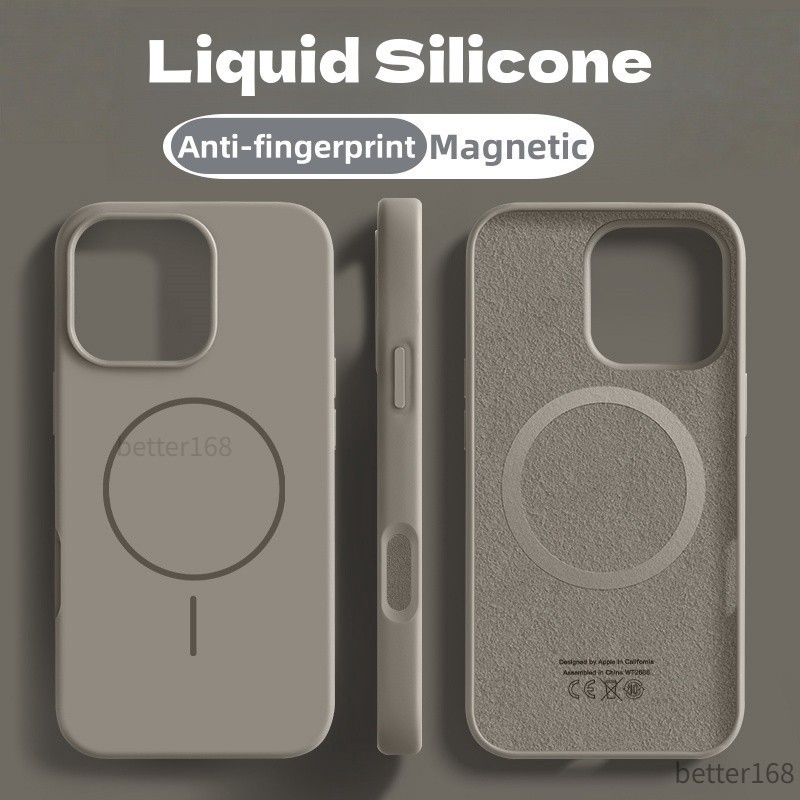 Ốp lưng silicone mềm chống vân tay bề mặt mờ cao cấp New Casing dành cho macaron châm cho iPhone 16 15 14 13 12 Pro Max