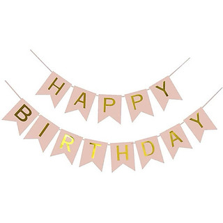 Bộ chữ đuôi cá Happy Birthday , dây treo Happy Birthday , phụ kiện trang trí sinh nhật