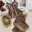 Phụ Nữ Da Báo In Sling Quần Dài Bộ Pyjama Thường Ngày Trong Nhà Loungewear Cho Nghỉ ngơi Hàng Ngày Thời Gian Giải Trí