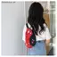 # HB # Túi lưu trữ khủng long hoạt hình dễ thương cho trẻ em Tai nghe điện thoại Túi đựng tiền tổ chức Túi thắt lưng ngực thời trang Túi thắt lưng trẻ em.