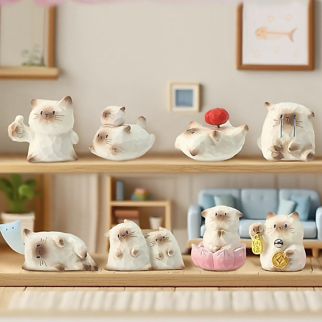 Blindbox Meow Meow Mood CAT PAI - Mô hình mèo con cảm xúc đáng yêu