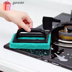 Làm sạch bể bơi GAVESTO, có tay cầm Bàn chải xốp nhựa, Dụng cụ làm sạch vết bẩn đa năng