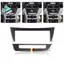 Thật Mềm Sợi Carbon Xe Trung Tâm Bảng Điều Khiển Bao Viền Miếng Dán Cho C Class W204 2011 2012 2013