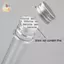 Ống bảo quản bằng nhựa 40ml Ống thử nghiệm trong phòng thí nghiệm có nắp vặn Đáy tròn Kẹo Hộp đựng mỹ phẩm du lịch ELWW