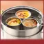 Cod thép không gỉ hấp trứng bát có nắp đậy Set container thực phẩm cho nhà bếp Bộ đồ ăn