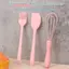 3 Cái / bộ Bộ Nướng Bánh Silicon Kem Thìa Cạp Nhà Bếp Hộ Gia Đình Đánh Trứng Thịt Nướng Dầu Bàn Chải Tiện Ích Đồ Dùng Nhà Bếp