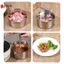 Máy thịt viên thủ công 6 / 12 lỗ Máy làm thịt viên bằng thép không gỉ đa chức năng Máy làm thịt viên tại nhà Nhà bếp Khuôn làm thịt viên Bộ làm VN