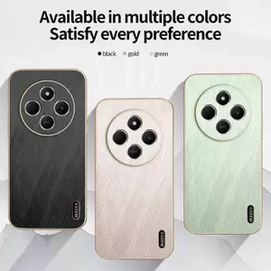Ốp YJD Cho Redmi 17C Gold Silk Skin Khung Mạ Điện Chống Rơi Vỏ Điện Thoại