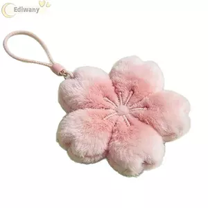 EDIWANY Móc Khóa, Sang Trọng Sakura Series Túi Quyến Rũ, Thời Trang DIY Mềm Túi Quà Tặng Mặt Dây Chuyền Ba Lô Trang Trí