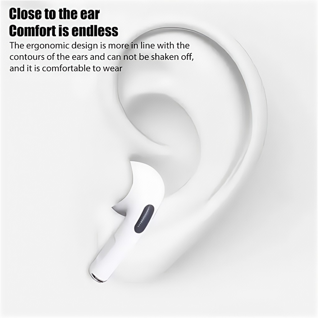 Tai nghe nhét tai Bluetooth không dây Pro4 hỗ trợ cảm ứng và gọi điện, tương thích với hệ thống Android