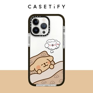 Cặp Đôi Ngủ Chó Mềm Ốp Lưng Điện Thoại iPhone 16ProMax 16Plus 15 14 13 12 11 Vỏ Bảo Vệ Chống Sốc