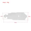 1 / 7 KKPIT KRT XNR Xuân Niao Khung Kim Loại Giáp Bảo Vệ Tấm Trượt RC Xe Nâng Cấp Phần Phụ Kiện