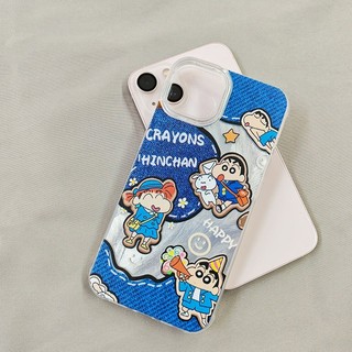 Ốp Lưng iPhone Shin Cậu Bé Bút Chì Công Nghệ IMD - Chống Vân Tay| Tương Thích iPhone 16/15/14/13/12/11 Pro Max/XR/XS Max