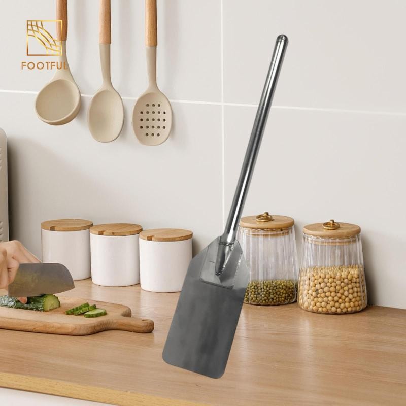 Mái Chèo Khuấy Làm Bằng Thép Không Gỉ, Thìa Cực Dài, Thìa Tay Cầm Dài, Mái Chèo Trộn Lớn Cho Trang Trại, Nồi Canh Lớn, Giáo Viên