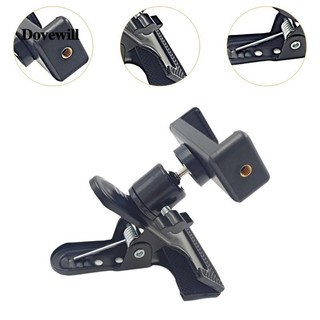 Chân Máy Kẹp Kẹp Gắn Chân Đế Màu Đen Ngoài Trời Trong Nhà Chuyên Nghiệp Đa Năng Chắc Chắn Phụ Kiện Camera Tiêu Chuẩn 1 / 4 "Vít