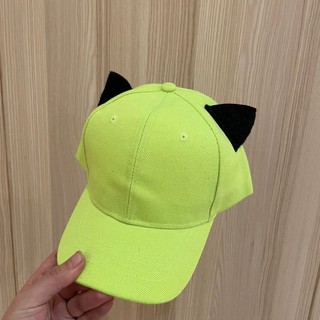 Sinh Viên Tai Mèo Quỷ Tùy Chỉnh Nam Nữ Thể Thao Ngoài Trời Mũ Thêu Mũ Bóng Chày Vành Mũ Chống Nắng