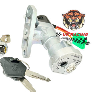 Bộ ổ khoá trước sau suzuki smash revo vương niệm
