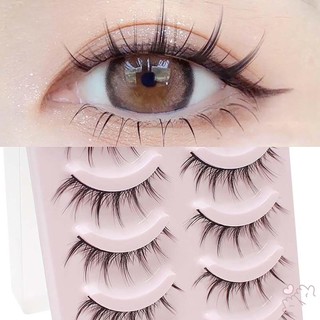 5 Cặp Sinh Viên Hàng Ngày Mô Phỏng Lông Mi Giả Mềm Mại Không Kích Ứng Lông Tơ Mi Mắt Cho Nữ Và Bé Gái