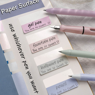 240 Nhiều Màu Sắc Chỉ Số Dán Nhãn Giấy Dán Ghi Chú Ghi Chú Ghi Nhớ Đánh Dấu Trang Note Tab Trường Văn Phòng Phẩm