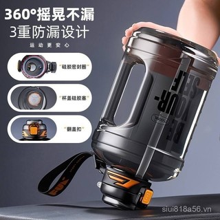 Cốc Nước Mới Dung Tích Lớn Chịu Nhiệt Độ Cao Tấn Thùng Kích Thước Lớn Thể Dục Thể Thao Bình Nước Bé Trai Tonton Cup X