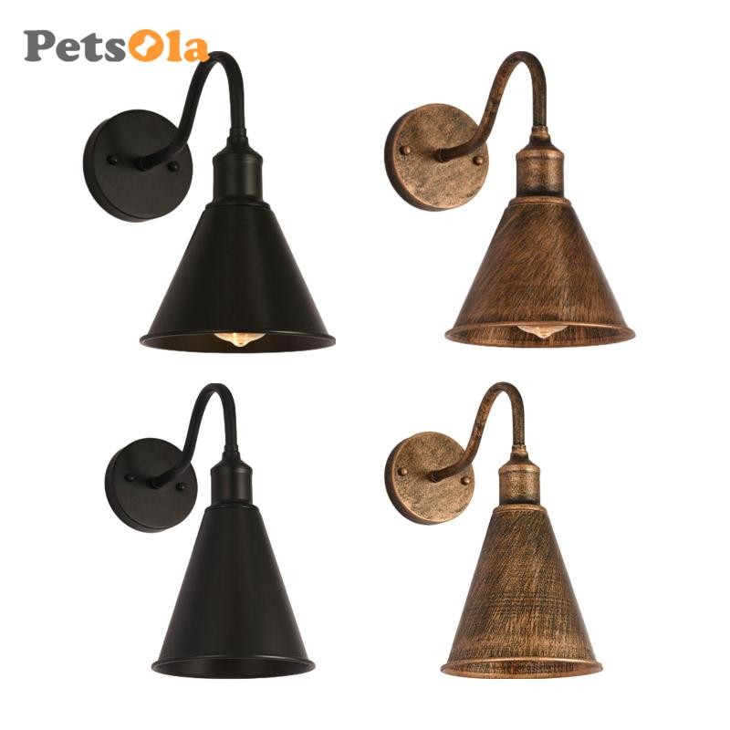 Đèn treo tường để sử dụng ngoài trời, đèn đầu giường bằng sắt cho gia đình và phòng tắm