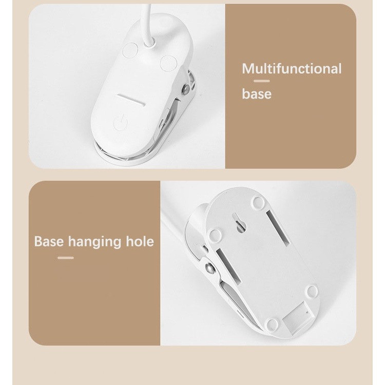 Đèn Học Để Bàn Pin Tích Điện Chống Cận LED 3 Màu Ánh Sáng  Đọc Sách Cảm Ứng led đèn led Bóng đèn bàn