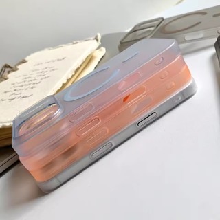 [JLK] Ốp từ tính cứng PC mờ siêu mỏng cho iPhone 17 Air 16 15 14 13 12 Pro Max Plus Vỏ mờ chống sốc