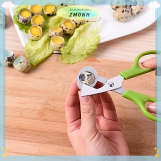 ZMONH Kéo Trứng Thép Không Gỉ Chim cút Trứng Kéo Dụng Cụ Mở Trứng Lưỡi Mở Bộ Dụng Cụ Sáng Tạo Cho Phụ Kiện Nhà Bếp