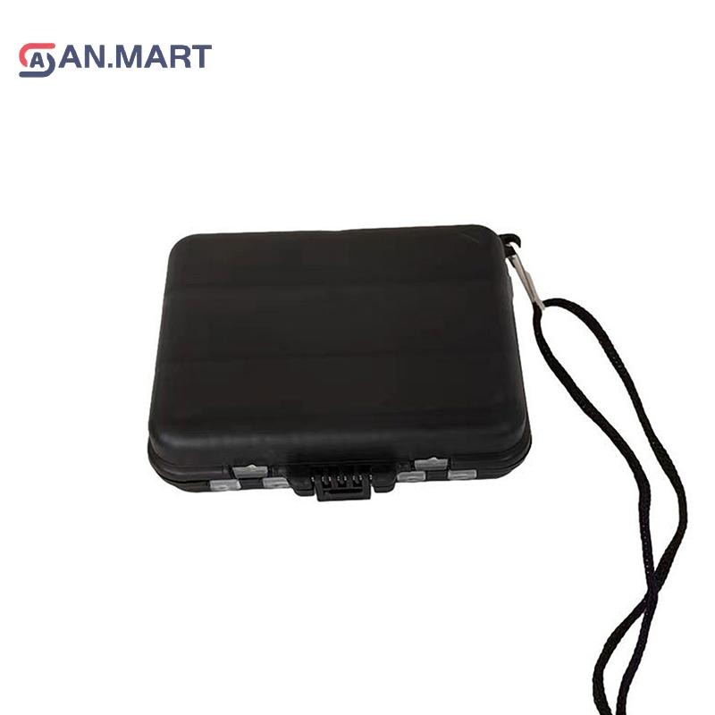 Bigdealssuper Hộp đựng dụng cụ câu cá hai lớp có thể tháo rời Hộp đựng mồi, 60-100 vật phẩm siêu
