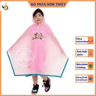 (HÀNG SỊN ) Áo mưa TRẺ EM CÁNH RƠI -Sơn Thủy nhựa PVC an toàn, siêu bền - áo mưa cho bé trai, hình in hoạt hình đáng yêu