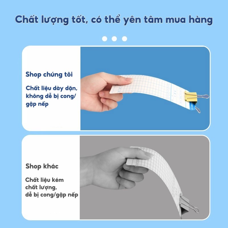 Thẻ Chấm Công Hai Mặt DEXIN F3505/F100BC – Giấy Bìa Cứng Cao Cấp, 100 Tờ/Gói, Dễ Ghi Và Lưu Trữ