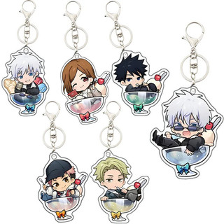 Self Created Jujutsu Kaisen Acrylic Fushiguro Megumi Nanami Kento Kugisaki Nobara Gojo Satoru Anime Peripheral Keychain