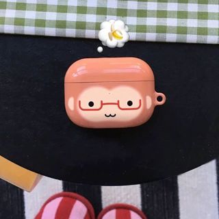 Ins Dễ Thương Khỉ Nhỏ Silicon Mềm Tai Nghe Dành Cho AirPods 4 3 Không Dây AirPods Pro3 Pro2 Hoạt Hình Dễ Thương Chống Rơi IMD Sang Trọng