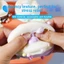 QEARY Mô Phỏng Bánh Squishy Đồ Chơi, Đồ Chơi Bóp Soufflé Siêu Mềm Sáng Tạo, Nhào Di Động Thoải Mái Tay Thư Giãn Thực Tế Món Tráng Miệng Pinch Đồ Chơi Bàn Văn Phòng