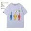 NS Nintendo switch Game Pikmin 4 Game Hàng Hóa Cotton Nguyên Chất Áo Thun Tay Ngắn Nam Pikmin4 Top Quần Áo