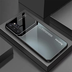 Ốp lưng Samsung Galaxy Note 10, Note 10 +, Note 10 Lite Mặt sau kính, chống sốc, sang trọng, thiết kế độc quyền